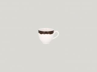 RAK Woodart šálek na kávu 20 cl – tmavě hnědá | RAK-WDCLCU20OB