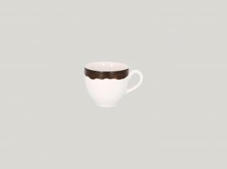 RAK Woodart šálek na kávu 28 cl – tmavě hnědá | RAK-WDCLCU28OB
