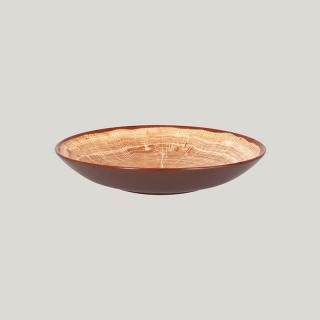 RAK Woodart talíř hluboký pr. 23 cm – světle hnědá | RAK-WDBUBC23TB