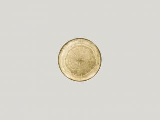 RAK Woodart tanier dezertný coupe 15 cm – machovo zelená | RAK-WDNNPR15MG