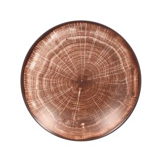 RAK Woodart tanier hlboký 26 cm – tmavo hnedá | RAK-WDBUBC26OB