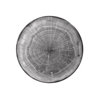 RAK Woodart tanier plytký coupe 24 cm – šedá | RAK-WDNNPR24BG