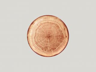 RAK Woodart tanier plytký coupe 24 cm – svetlo hnedá | RAK-WDNNPR24TB