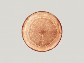 RAK Woodart tanier plytký coupe 27 cm – svetlo hnedá | RAK-WDNNPR27TB