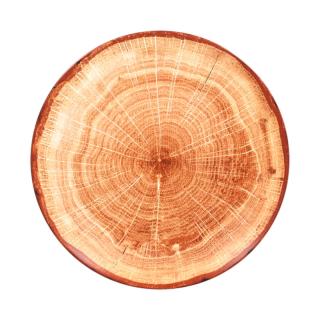 RAK Woodart tanier plytký coupe 29 cm – svetlo hnedá | RAK-WDNNPR29TB