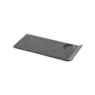 Revol Basalt tanier gourmet s prelisom (Ø 5 cm) 29 × 13,4 cm | REV-643456