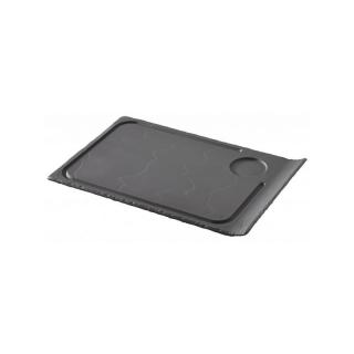 Revol Basalt tanier obdĺžny s drážkou 33 × 22 cm | REV-647782