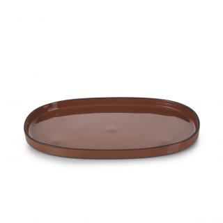 Revol Tanier oválny 35,5 × 22 cm – cinnamon | REV-652761
