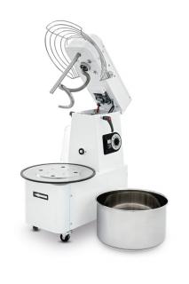 Špirálový miesič s vyberateľnou nádobou, Prismafood, 56 kg/h, 22L, 400V/750W, 390x670x(H)735mm