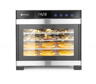Sušička potravín, HENDI, Profi Line, 6 zásobníkov, 230V/650W, 342x485x(H)309mm