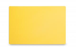 TOMGAST | Krájecí deska, barva žlutá, rozměry 50x32,5 cm (Krájecí deska žlutá na potraviny, rozměry 50 x 32,5 cm)