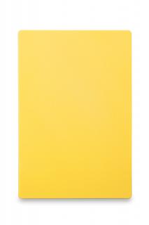 TOMGAST | Krájecí deska, barva žlutá, rozměry 60x40x2 cm (Krájecí deska žlutá, na potraviny, rozměry 60x40x2 cm)