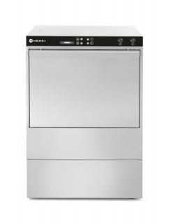 Umývačka riadu 50 x 50 – ELEKTROMECHANICKÉ ovládanie – 400 V, HENDI, 400V/6600W, 645x576x(H)837mm
