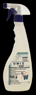 UWIS | Dezinfekční prostředek na alkalické bázi, objem 5 litrů (Dezinfekce na povrchy, alkalický,  objem 5 litrů)
