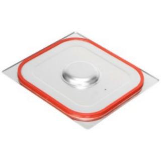 Veko so silikónovým tesnením na gastronádoby Standard bez úchytov GN 1/1