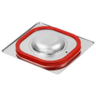 Veko so silikónovým tesnením na gastronádoby Standard bez úchytov GN 1/6