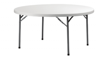 VERLO | Rautový stůl kulatý, průměr 152,4 cm (Rautový stůl VERLO, průměr 150 cm)
