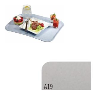 Versa podnos jídelní 33 × 43 cm, šedá (A19)
