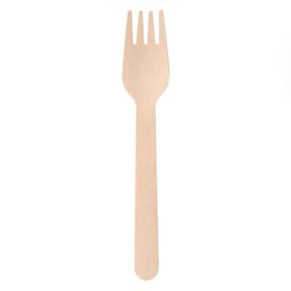 Vidlička drevená 16 cm (100 ks)
