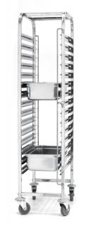 Vozík na prepravu nádob – 15x GN 1/1, HENDI, 440x610x(H)1710mm