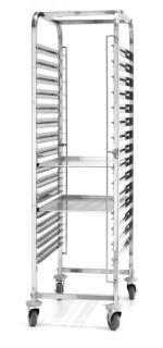 Vozík na prepravu plechov 15x 600 x 400, HENDI, 515x680x(H)1710mm