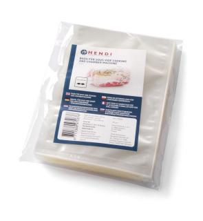 Vrecká na varenie Sous-Vide pre komorové baličky - 100 kusov, HENDI, 100 ks, 250x350mm