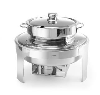 Vysoko leštený ohrievač polievky, HENDI, Profi Line, 10L, ø420x(H)380mm