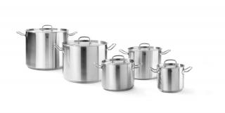 Vysoký hrniec – s pokrievkou, HENDI, Kitchen Line, 21L, ⌀320x(H)270mm