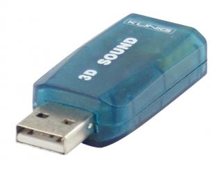 Adaptér zvukový USB 5.1 KÖNIG CMP-SOUNDUSB12