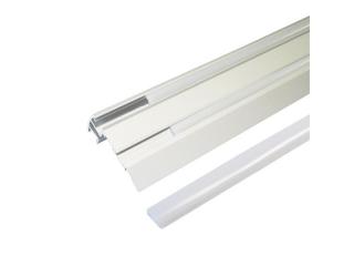 AL profil pre LED, Stair +plexi 67,5x27,8mm I=1m