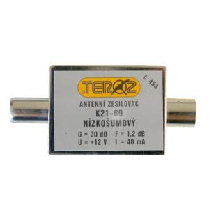 Antenný zosilňovač UHF 30dB IEC Teroz