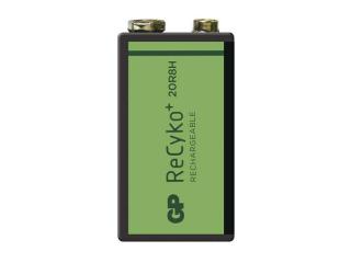 Batéria 6F22 (9V) nabíjacia GP Recyko+ 200mAh