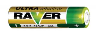 Batéria AA (R6) alkalická RAVER