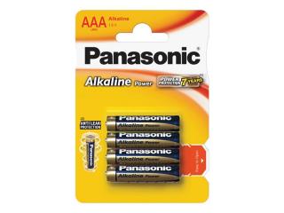 Batéria AAA(LR03) alkalická PANASONIC Alkaline Power 4BP
