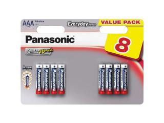 Batéria AAA(LR03) alkalická PANASONIC Everyday Power 8BP