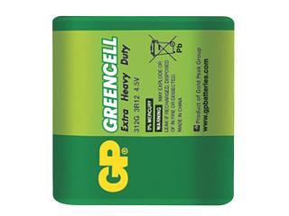 Batéria GP Greencell 4,5V plochá fólia