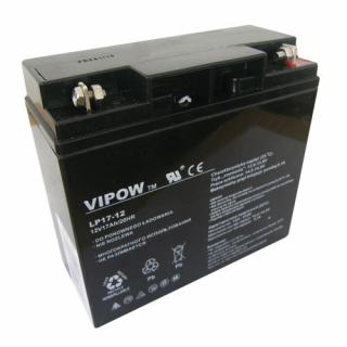 Batéria olovená 12V/17Ah VIPOW bezúdržbový akumulátor