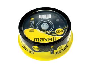 CD-R 700MB MAXELL 52x 25 ks