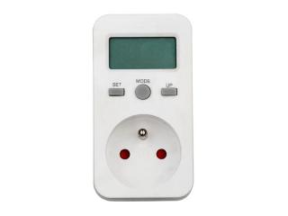 Elektromer zásuvkový merač spotreby s pamäťou PM5