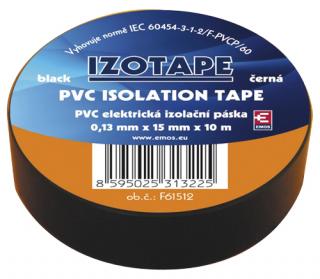 Izolačná páska PVC 15 10m čierna