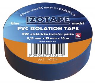 Izolačná páska PVC 15 10m modrá