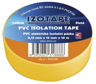 Izolačná páska PVC 15 10m žltá