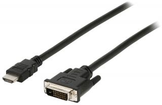 Kábel HDMI - DVI 24+1 pin 2 m VALUELINE VLCP34800B20