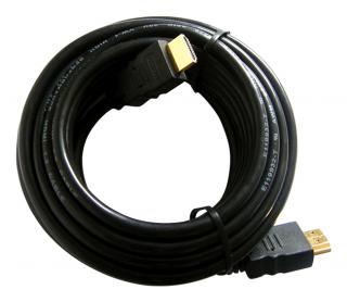 Kábel HDMI - HDMI 5m (gold,ethernet)