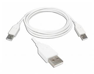 Kábel USB 2.0 A - USB 2.0 A, 3m