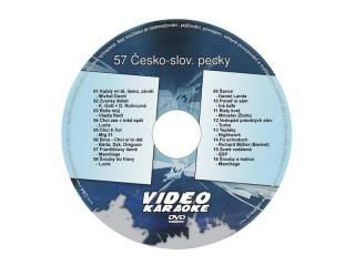 Karaoke DVD ČESKO-SLOVENSKÉ PECKY