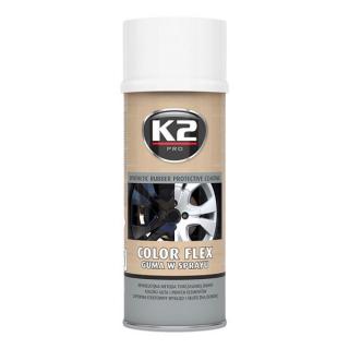 Kaučuk syntetický K2 Color Flex 400ml, bílý