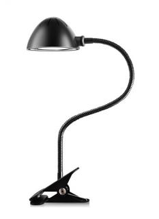 Lampa LED stolná IMMAX CLIP čierna