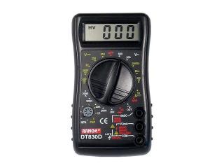 Multimeter DT830D RANGE s prezváňaním