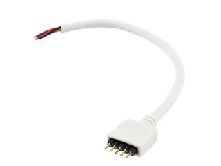 Napájací kábel pre RGBW s konektorom, vidlica, dĺžka ...